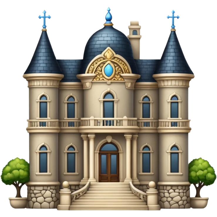 mansion emoji