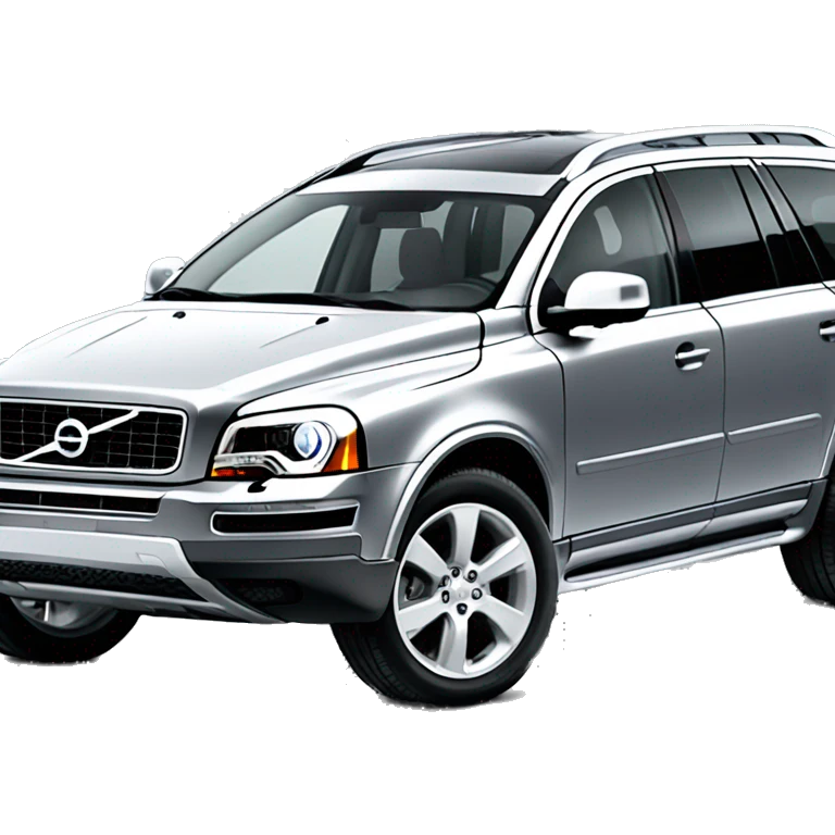 2013 silver volvo xc90 awd model emoji