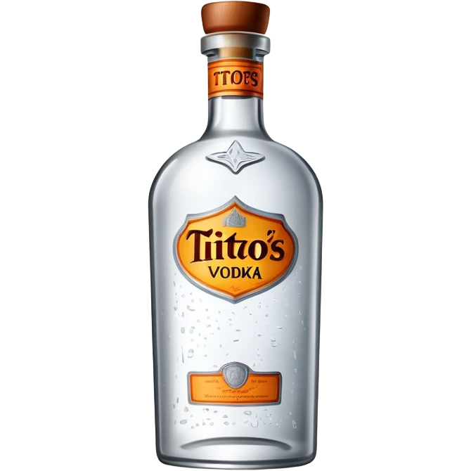 tito’s bottle  emoji