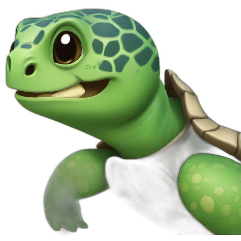 tortuga sonriendo emoji