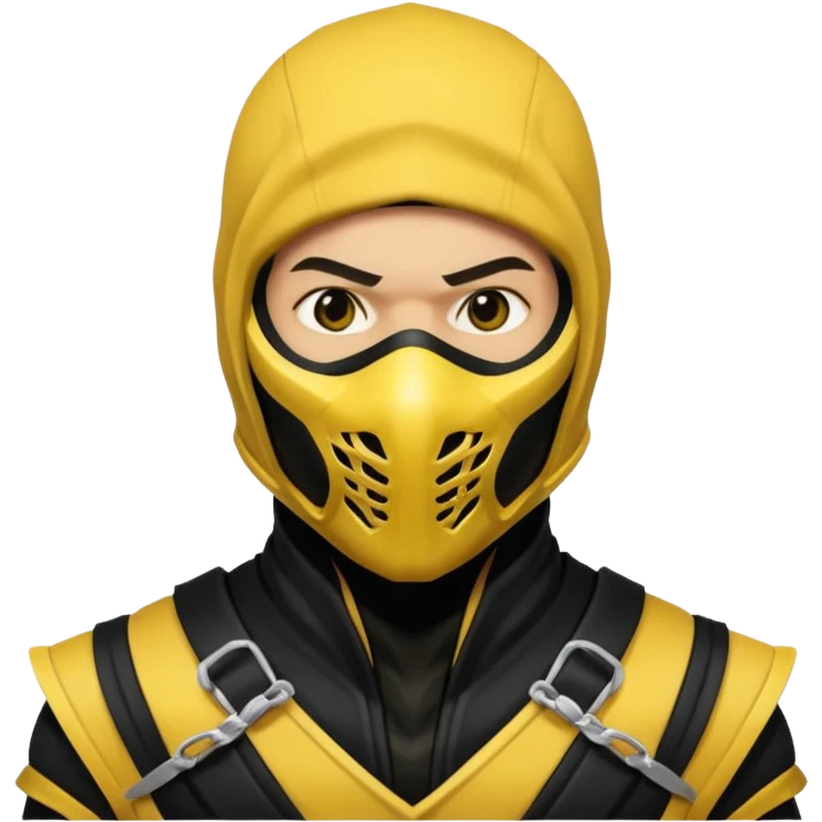 mortal kombat scorpion emoji