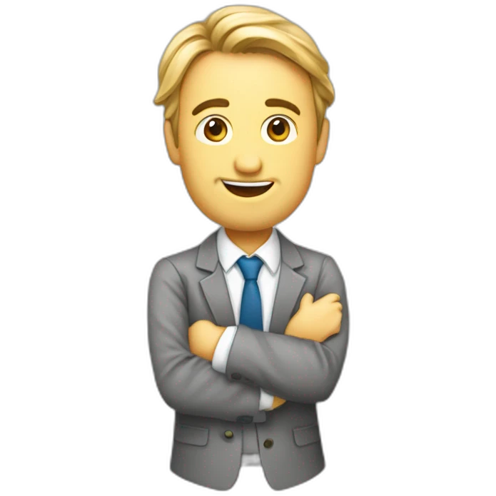 Create an emoji representing Frederic Leydier LinkedIn emoji