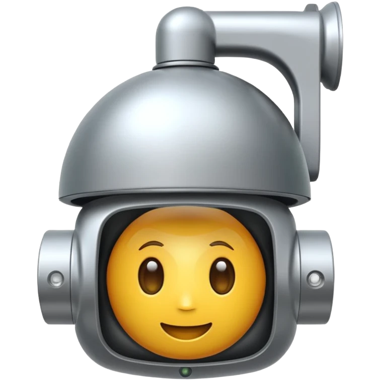 PTZ dome camera apple emoji style emoji
