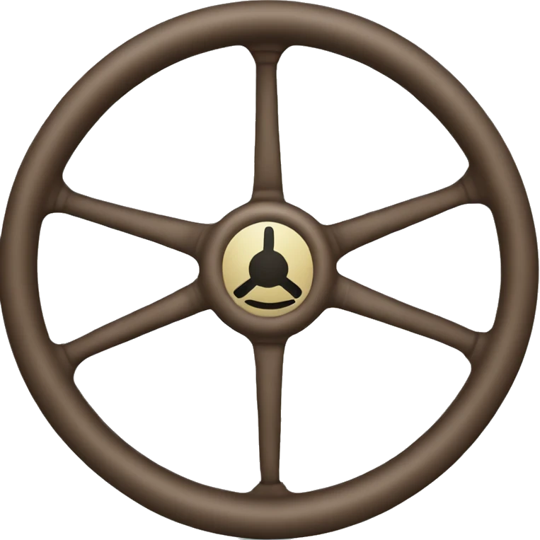 Steering wheel emoji