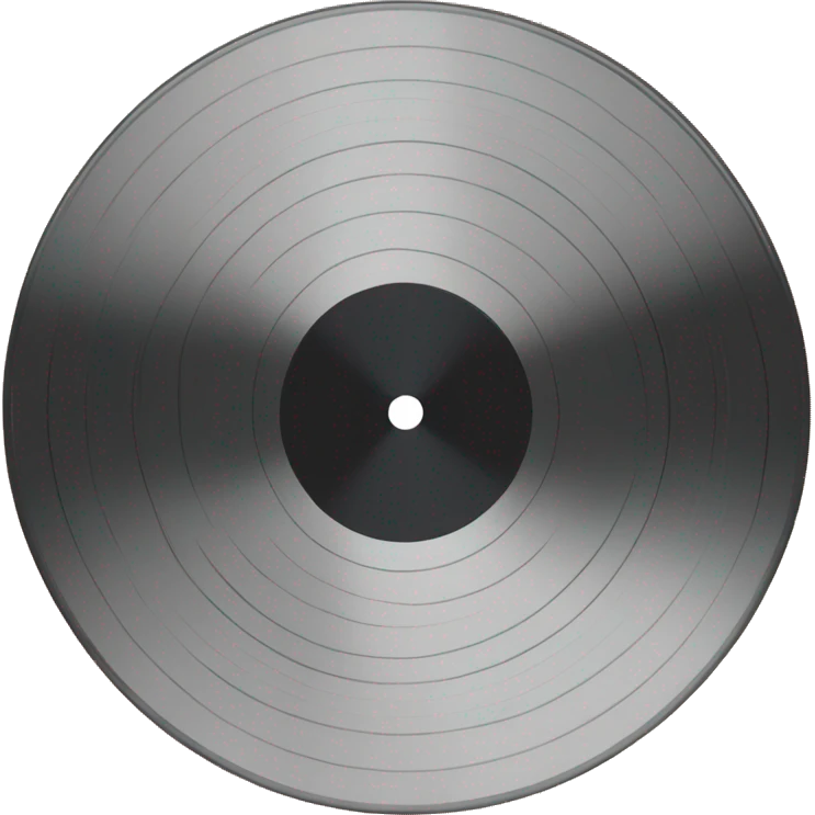 vinyl record emoji
