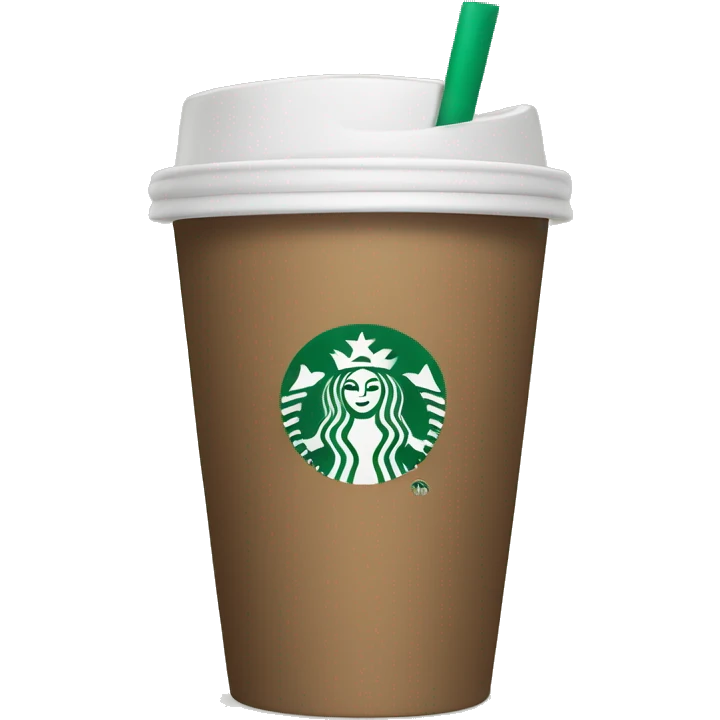 starbucks coffee cup emoji