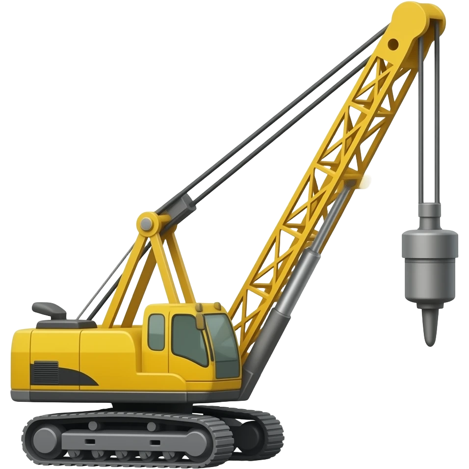 open pit mining drill rig emoji
