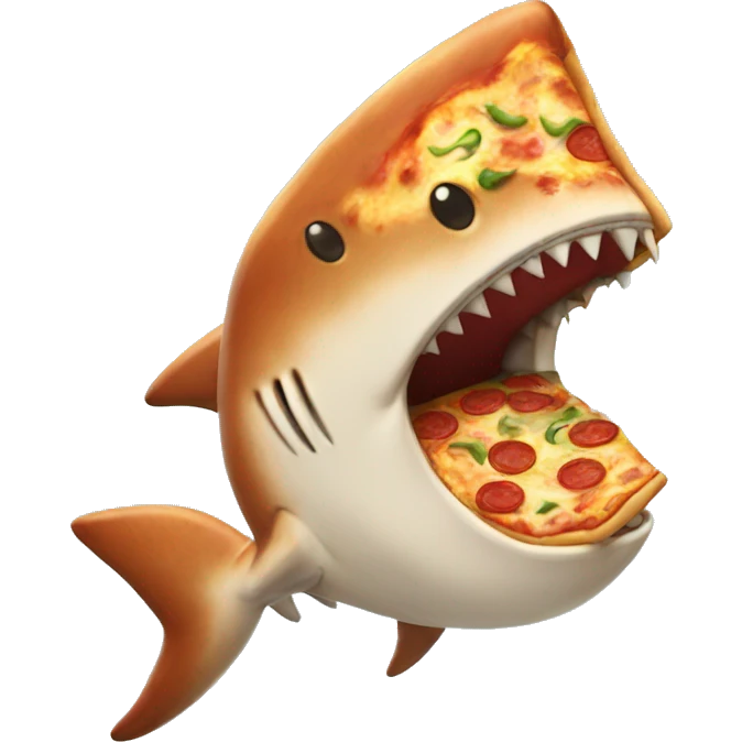 pizza shark emoji