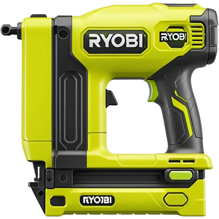 RYOBI 18V ONE+ AirStrike 18-Gauge Cordless Brad Nailer emoji style  emoji