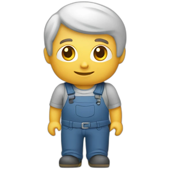 caminhão betoneira branco emoji