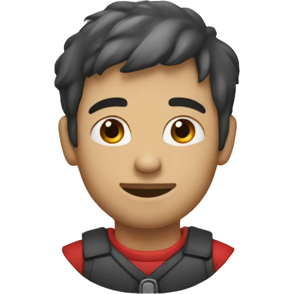 ”KBK” written in red emoji