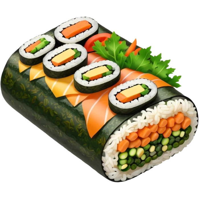 kimbap emoji