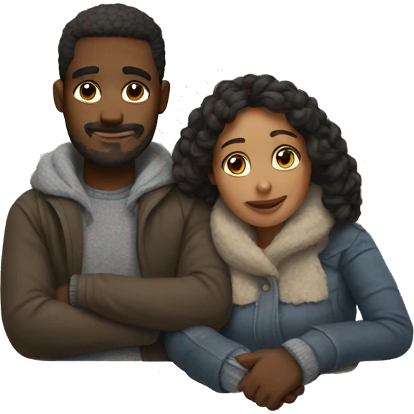 Cozy couple emoji