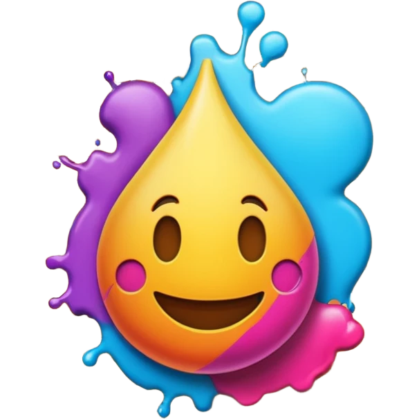 Граффити надпись: 72 emoji