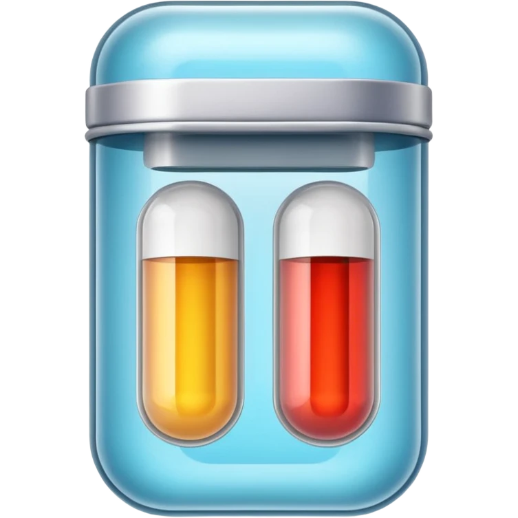 medicine capsule in case emoji