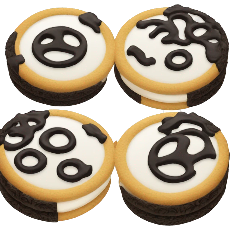 Two Oreos cookies emoji