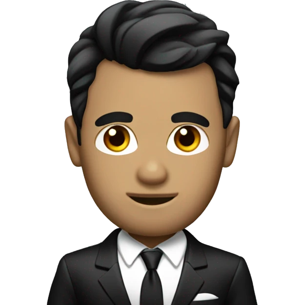 james bond 007 with black hair emoji