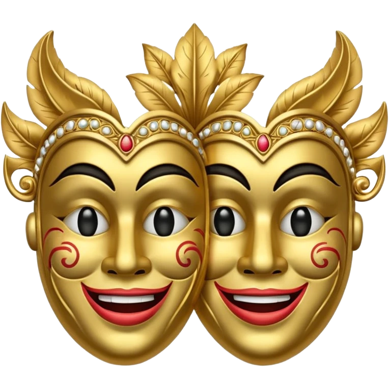 theatrical mask icon emoji