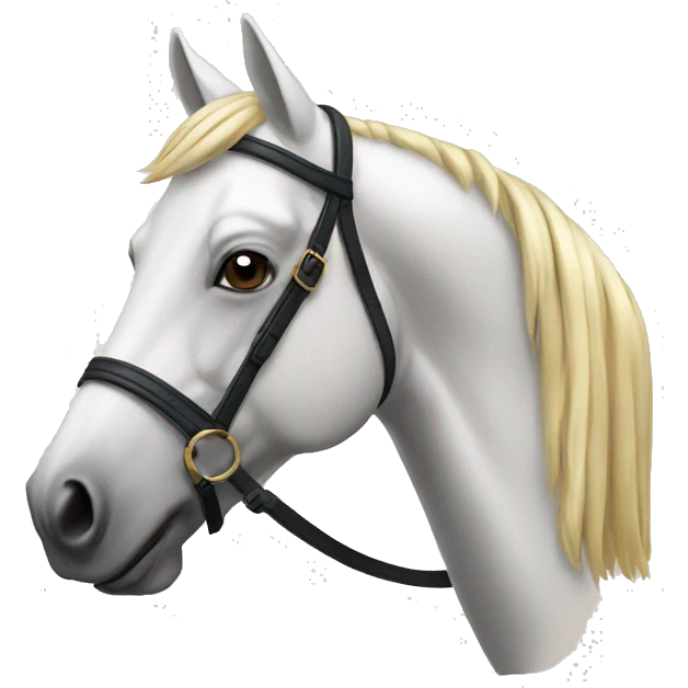 Cheval blanc emoji