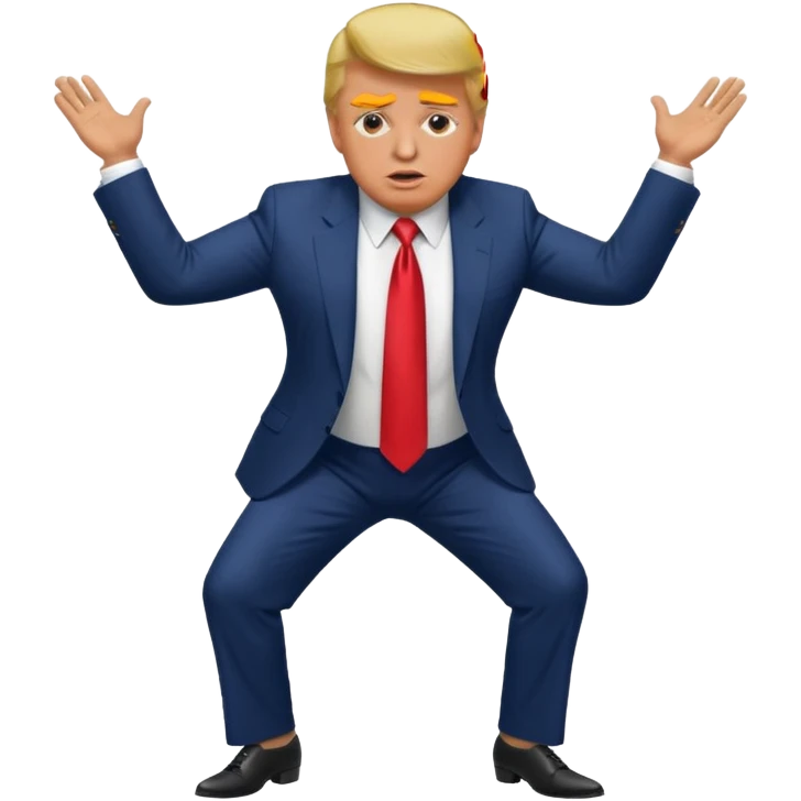 Donald Trump twerking  emoji