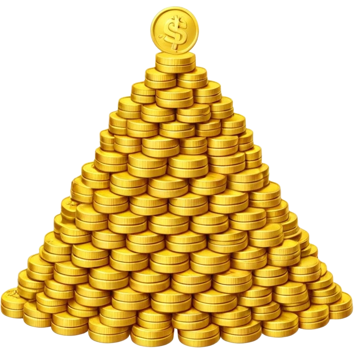 mountain of money emoji