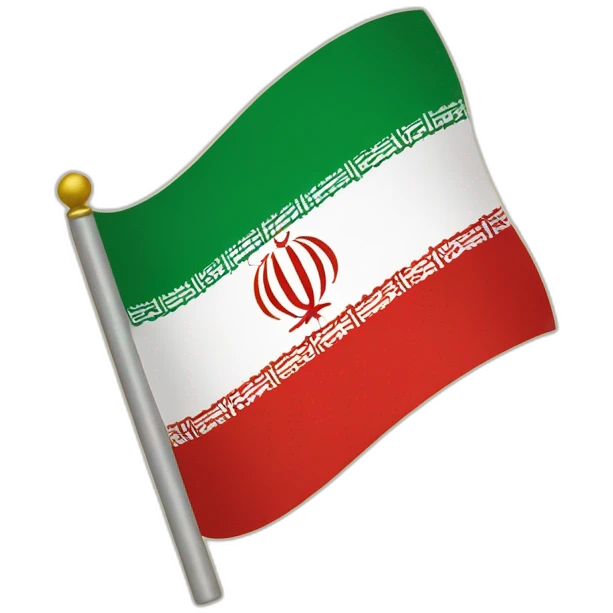 The flag of Iran during the Pahlavi period emoji