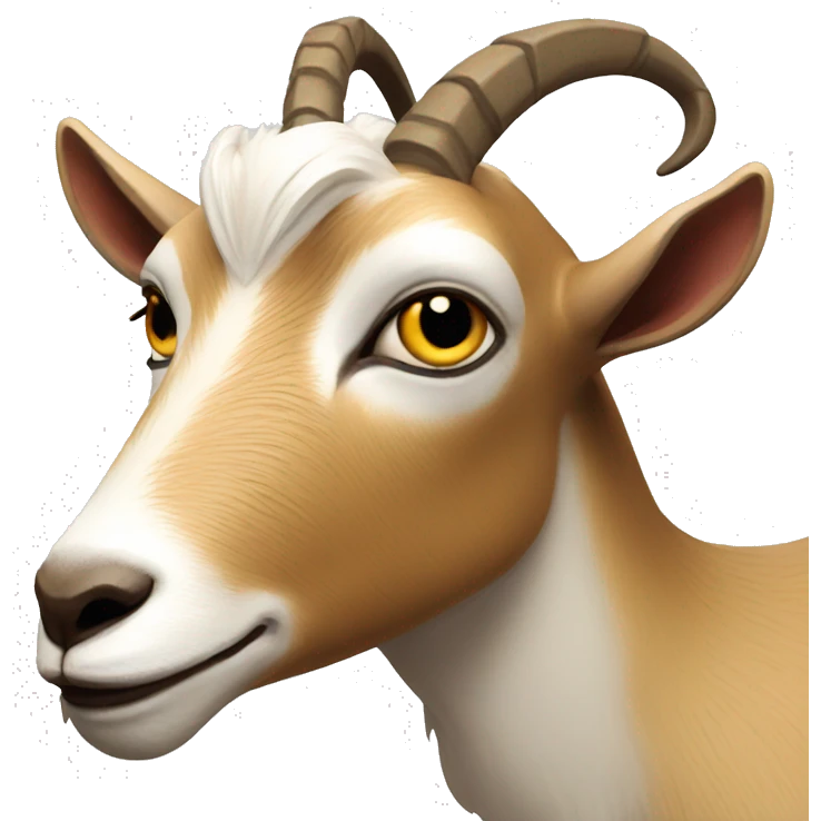 whispering goat 2000s emoji