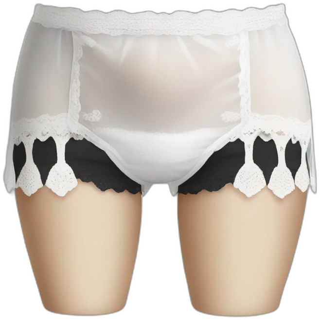 white-knickers-stockings-black-skirt both sides emoji