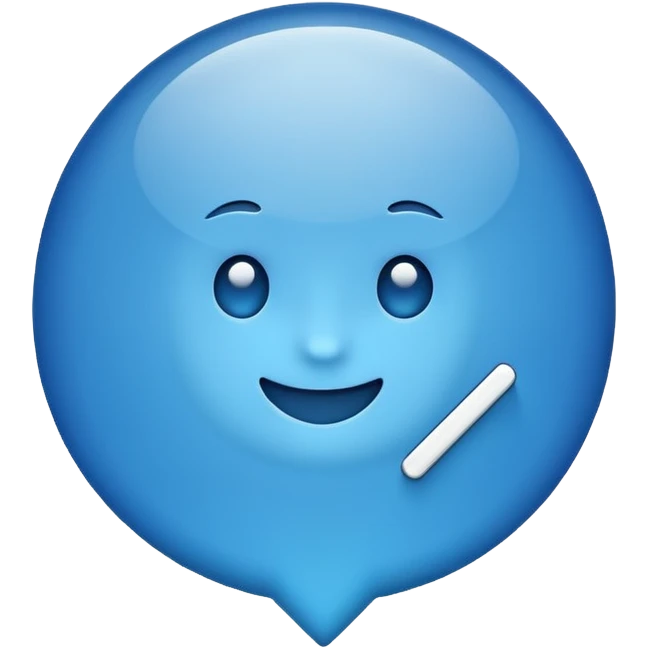 blue verification checkmark, ultra simple, minimal, no text emoji