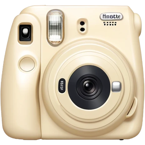 Cream instax  emoji