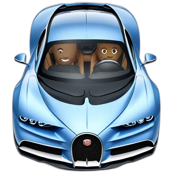 Bugatti chiron emoji