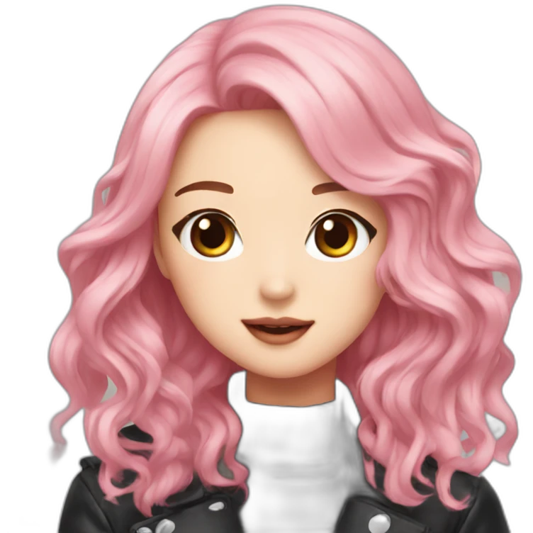 Blackpink Rose emoji