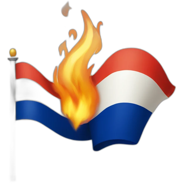burning-flag-france emoji