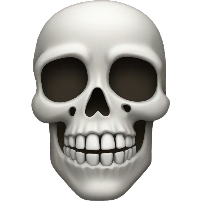 iOS Skull emoji