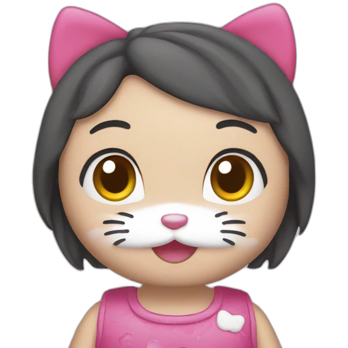 Hello kitty emoji