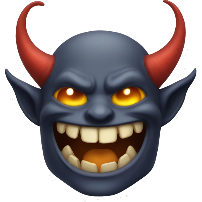 happy demon emoji