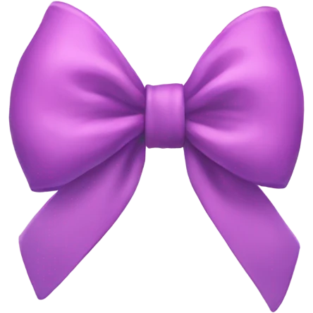 Aesthetic bow emoji