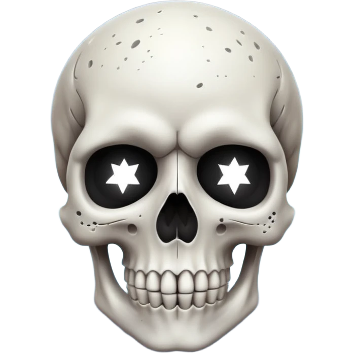 Skull of cosmos emoji