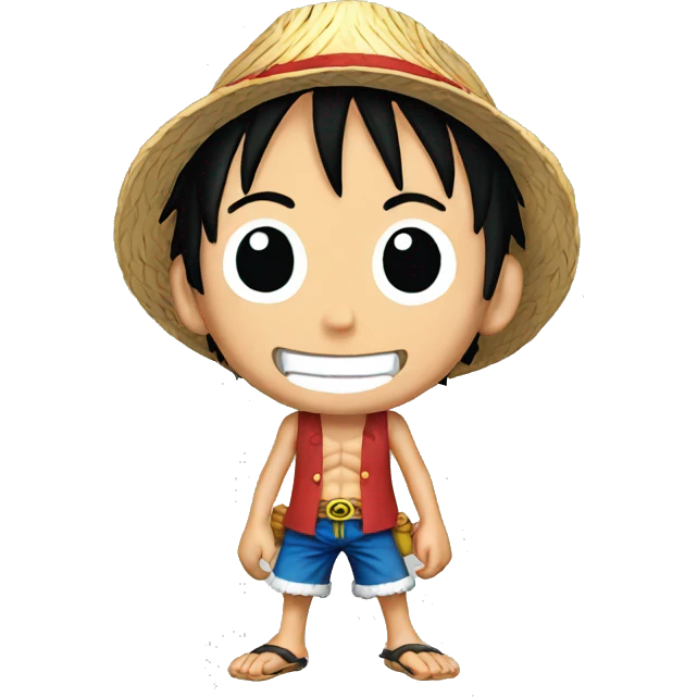 Luffy from One piece  emoji