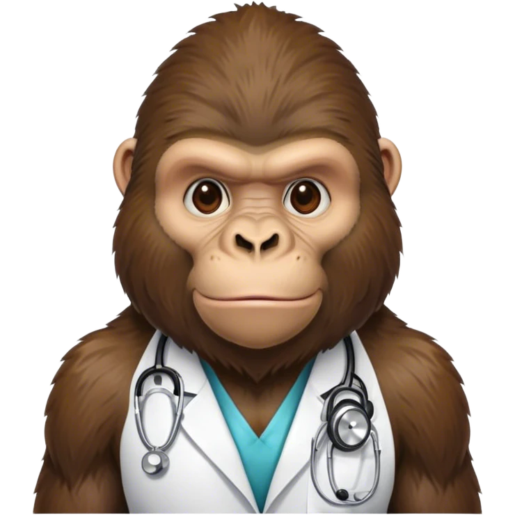 doctor gorilla emoji