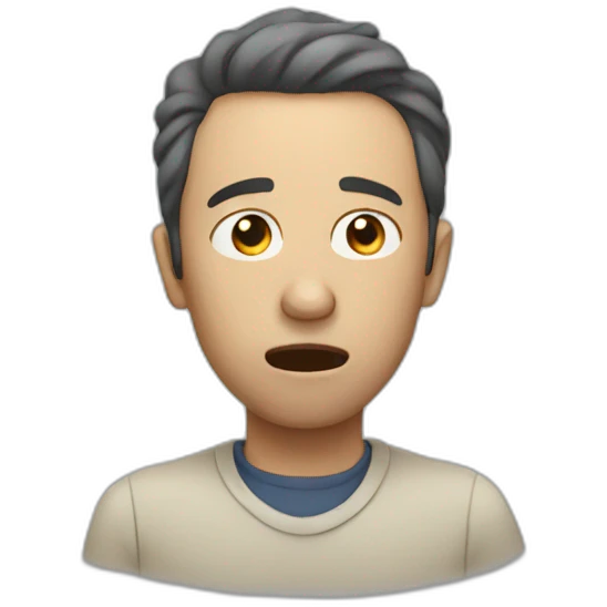 man who breathes emoji