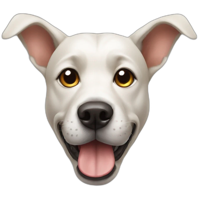 Dog with horn emoji