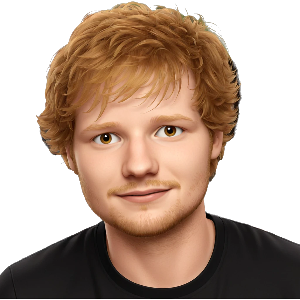 casual smile with stubble emoji