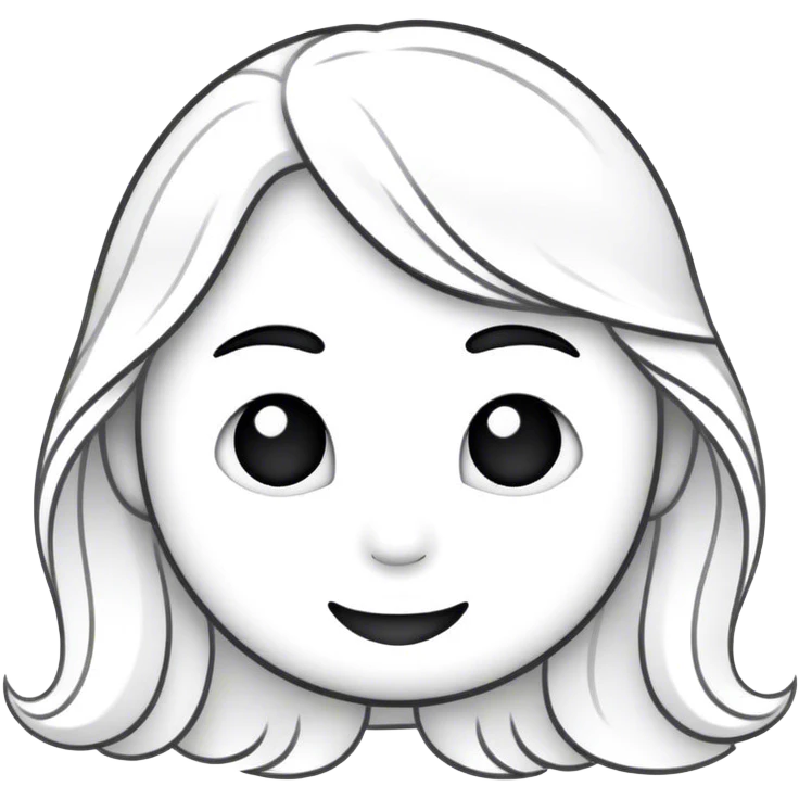Coloring book emoji