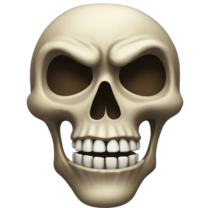 A crazy skull emoji