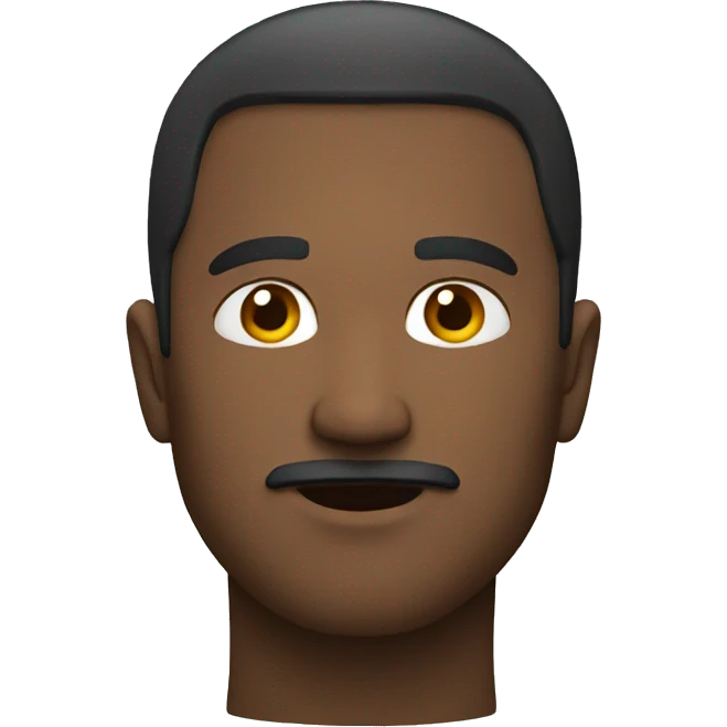 man facing sideways emoji