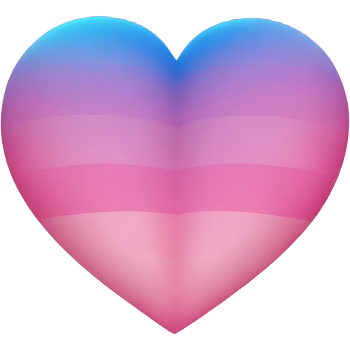 Pink and blue heart emoji