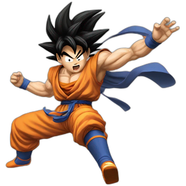 San goku fly emoji