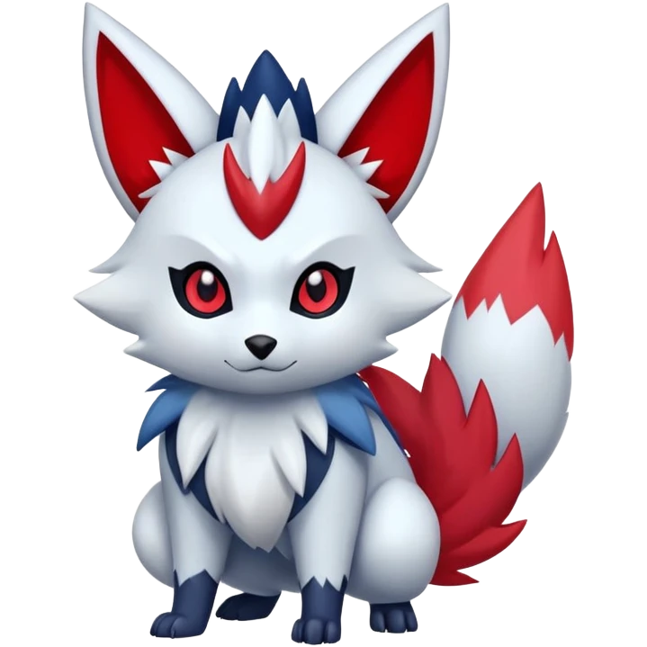 Zangoose-Zorua-hybrid (full body) emoji