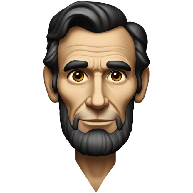 abraham lincoln face emoji